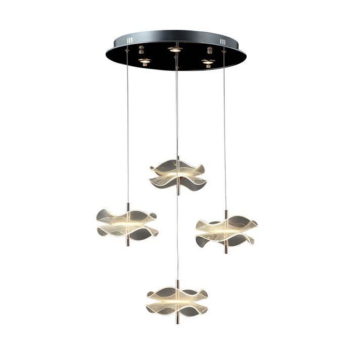 MEZZANO 4'LÜ LEDLİ AVİZE