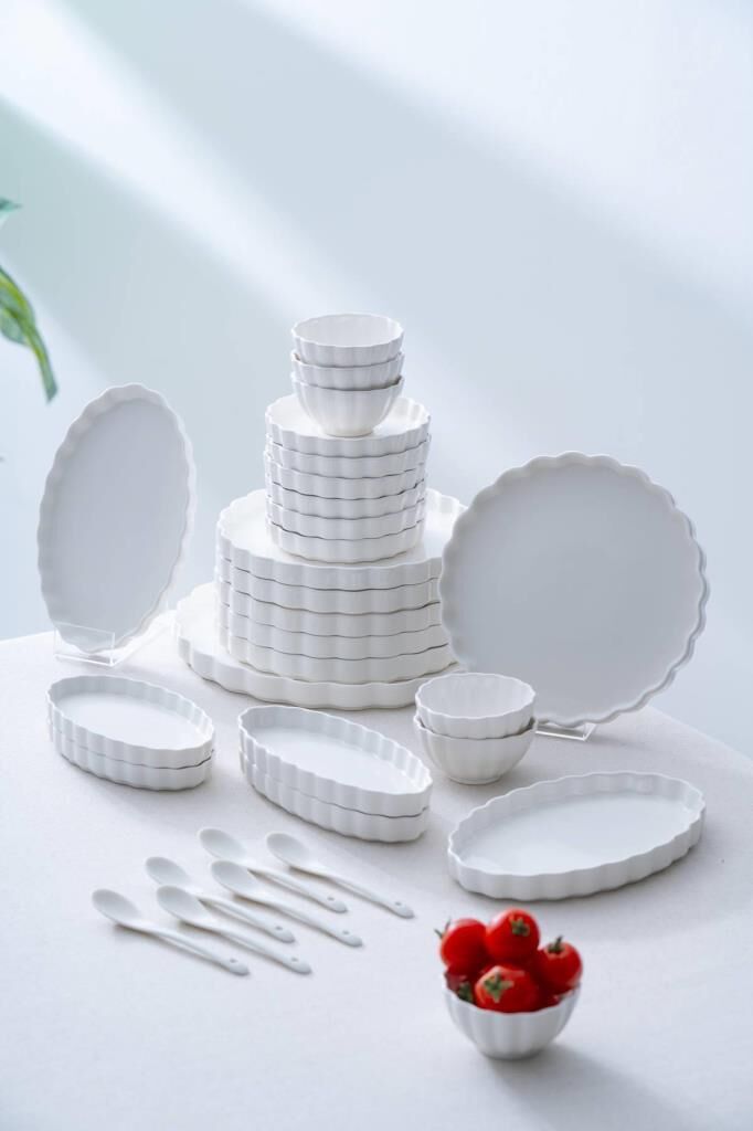 VESPER SADE 6 KİŞİLİK 31 PARÇA KAHVALTI TAKIMI