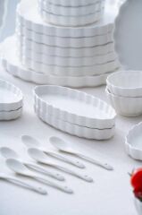 VESPER SADE 6 KİŞİLİK 31 PARÇA KAHVALTI TAKIMI