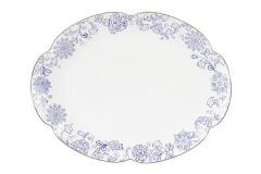 BLUE HERITAGE KAYIK TABAK 35 CM