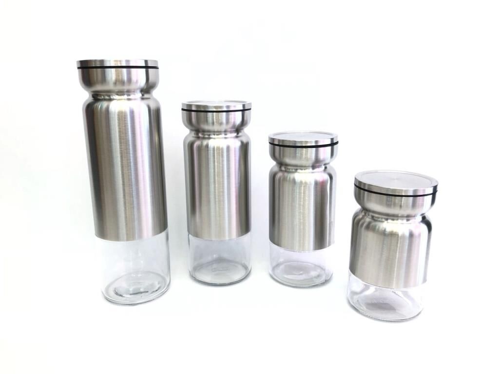 4'LÜ INOX KAVANOZ SET