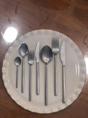 ALLEGRA ANTİK 6 KİŞİLİK 42 PARÇA ÇATAL KAŞIK BIÇAK TAKIMI