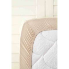 PENYE FITTED BEJ TEK KİŞİLİK ÇARŞAF 100X200CM