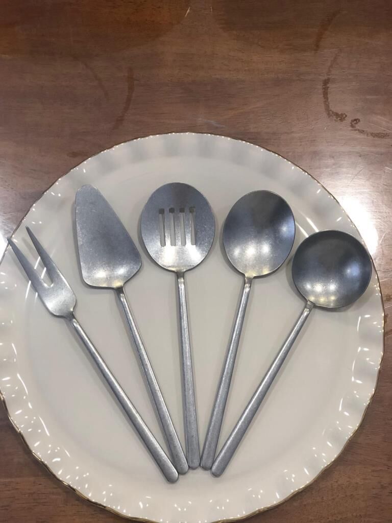 ALLEGRA ANTİK 5 PARÇA SOS SERVİS SETİ