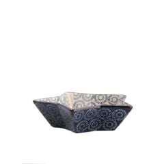ORIENT LACİVERT YILDIZ KASE/FIRIN KABI 15CM