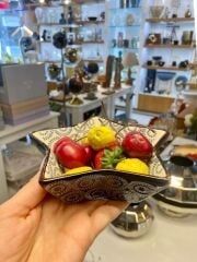 ORIENT LACİVERT YILDIZ KASE/FIRIN KABI 15CM