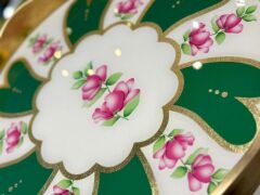 YEŞİL YUVARLAK TEPSİ 40X5CM