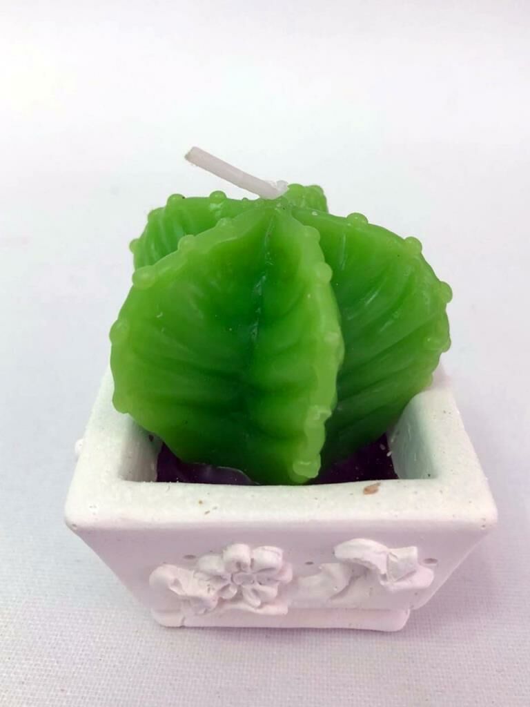 YILDIZ KAKTÜS MUM 5x6,5 cm
