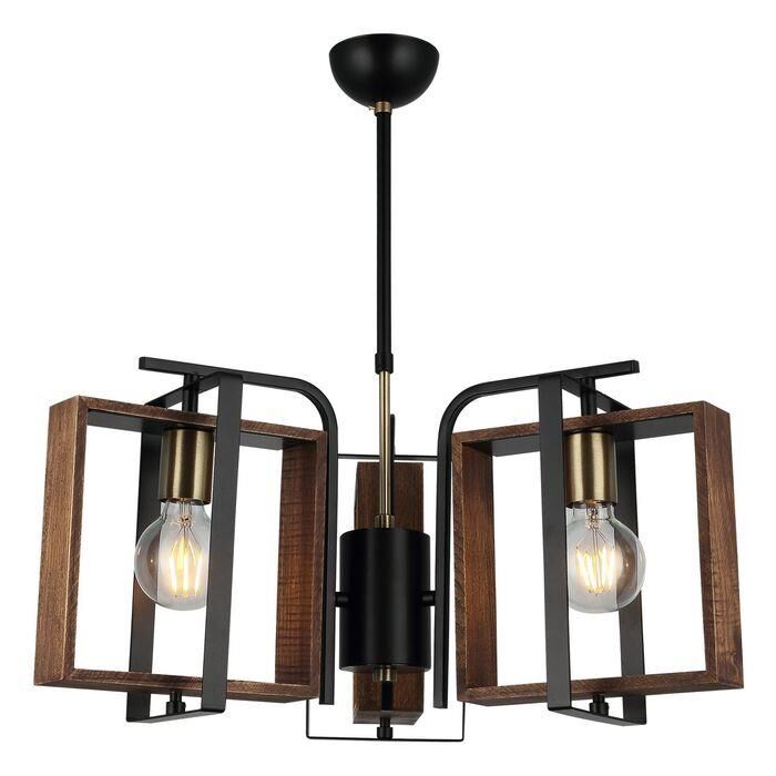 KARO ESKİTME SİYAH 3'LÜ AVİZE