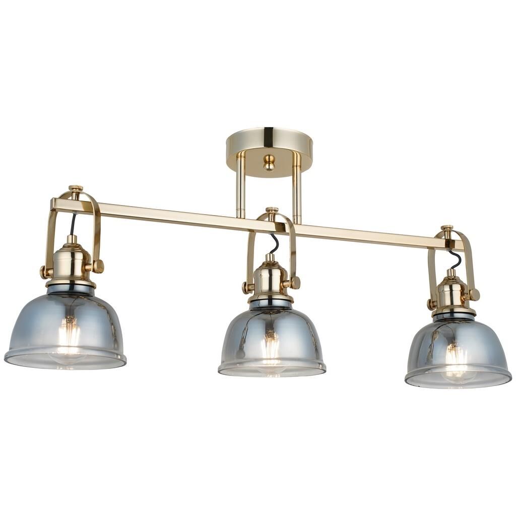 MAGO ALTIN 3'LÜ PLAFONYER AVİZE 3XE27