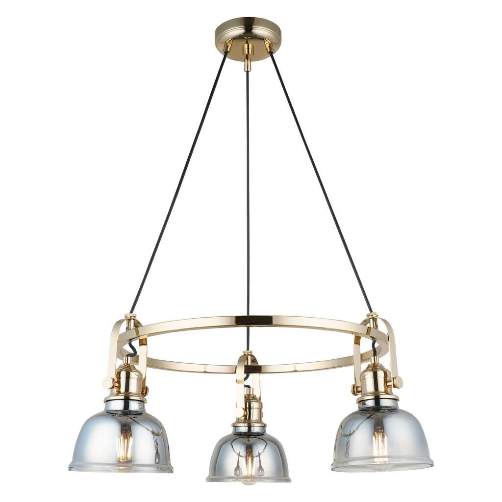 MAGO ALTIN 3'LÜ SARKIT AVİZE 3XE27