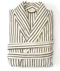 IN LINES EKRU KADIN BORNOZ L/XL