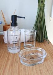 CLEAR 3 PARÇA BANYO SETİ