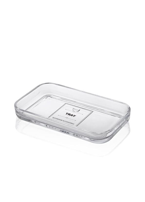 CLEAR BANYO TEPSİSİ 24X14X3CM