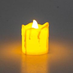 BEYAZ LEDLİ TEALIGHT MUM PİLLİ  (4,5 cm)