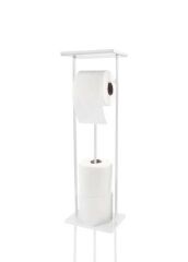 GALVENİZ BEYAZ TEPSİLİ TUVALET KAĞIDI STANDI 54X15X12CM