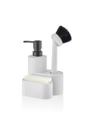 ROUND SIVI SABUNLUK SETİ BEYAZ 320ML