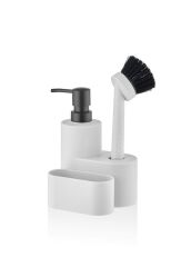 ROUND SIVI SABUNLUK SETİ BEYAZ 320ML