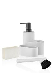 ROUND SIVI SABUNLUK SETİ BEYAZ 320ML