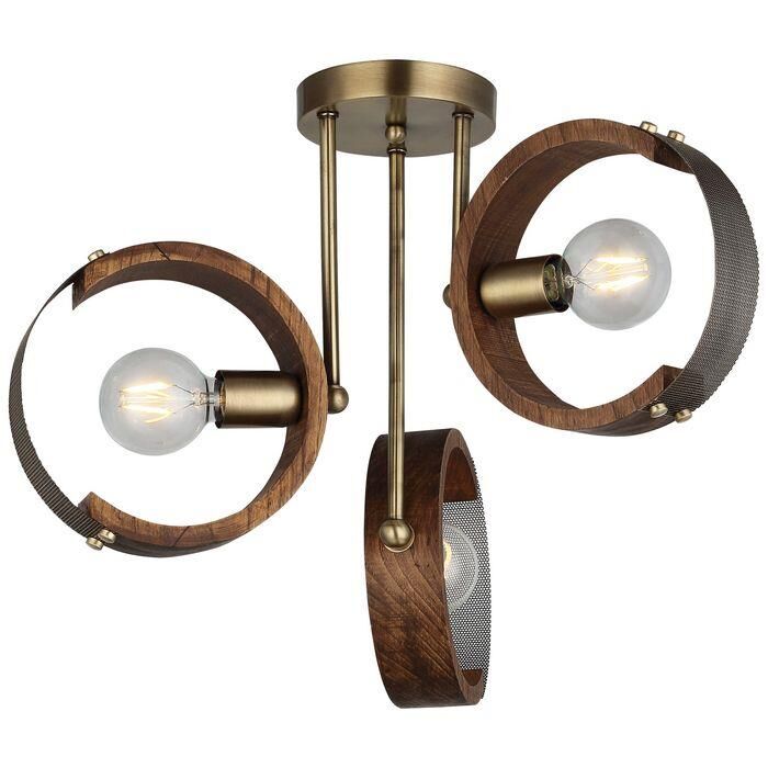 MANYA 3'LÜ ESKİTME PLAFONYER AVİZE