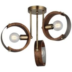 MANYA 3'LÜ ESKİTME PLAFONYER AVİZE