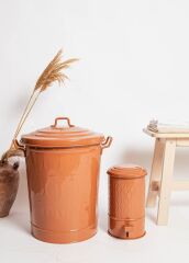 PRİZMA TERRACOTA ÇAMAŞIR SEPETİ 55X47X41CM