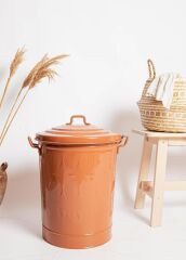 PRİZMA TERRACOTA ÇAMAŞIR SEPETİ 55X47X41CM