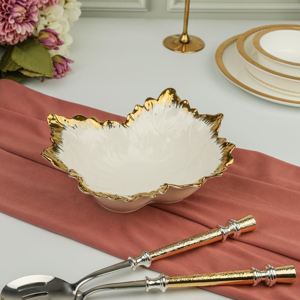 ALBERO GOLD SUNUM TABAK 23X18CM