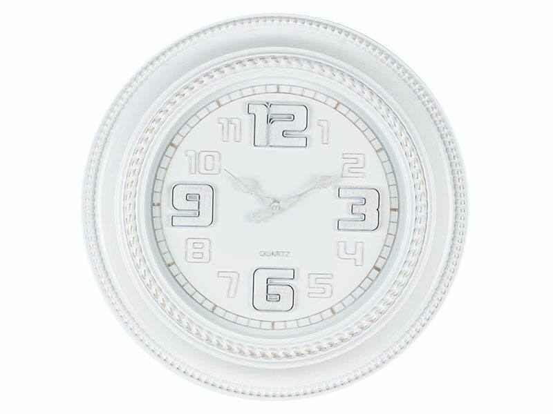 BEYAZ DUVAR SAATİ 50CM