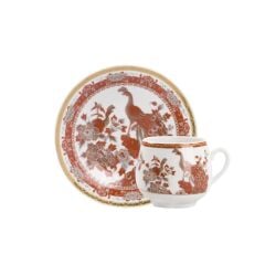 GEYŞA KIRMIZI TOMBUL 6 KİŞİLİK TÜRK KAHVESİ FİNCANI