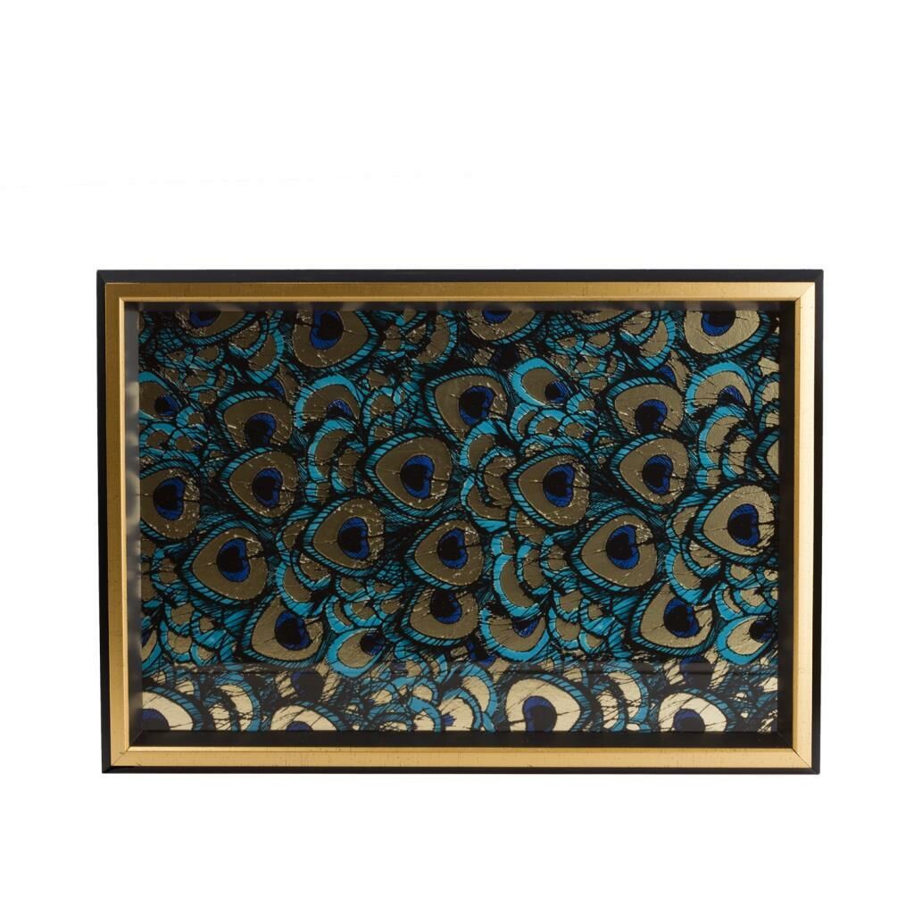 PEACOCK GOLD TEPSİ 33X48CM