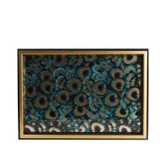 PEACOCK GOLD TEPSİ 33X48CM