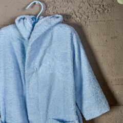 KARACA HOME SWEET MAVİ BORNOZ 4-6 YAŞ