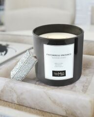 LE JARDIN PATCHOULİ MUM SİYAH 10X10CM