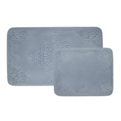 KARACA HOME DAMILA GRİ 2'Lİ BANYO HALISI