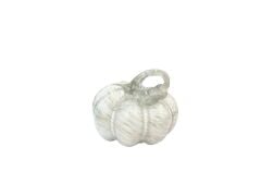 BEYAZ ALTIN DEKORATİF BALKABAĞI 17CM