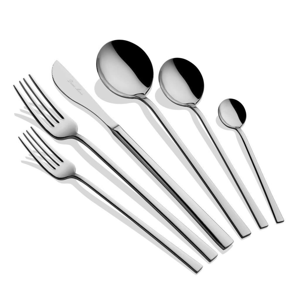 ELIA SADE 12 KİŞİLİK 72 PARÇA ÇATAL KAŞIK BIÇAK TAKIMI VE 5 PARÇA SOS SERVİS SETİ