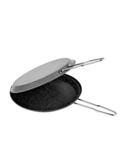 GRİ GRANİT ÇİFT TARAFLI HAMSİ TAVA 32CM