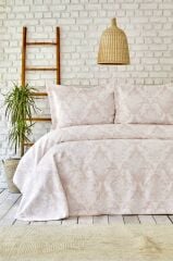 KARACA HOME QUATRE PUDRA ÇİFT KİŞİLİK YATAK ÖRTÜSÜ