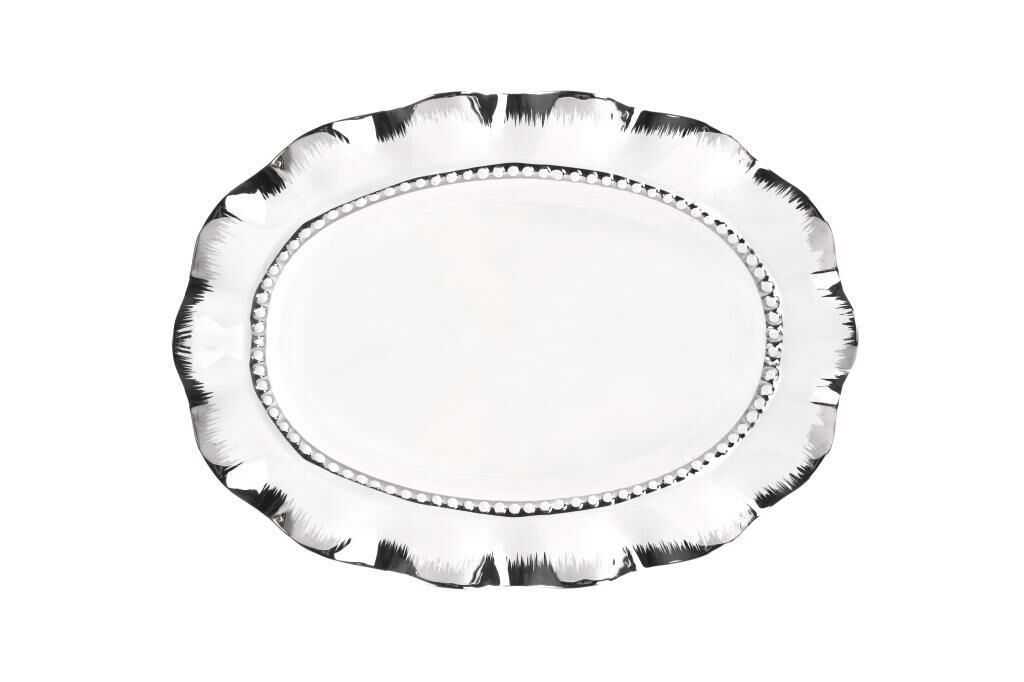 GÜMÜŞ AVANGARDE SUNUM TABAK 39CM