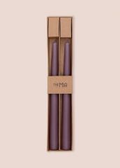 ICONIC 2'Lİ ŞAMDAN MUM VİZON 26CM