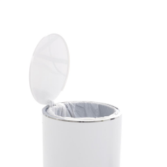 LENOX BEYAZ PEDALLI ÇÖP KOVASI 5LT