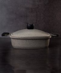 LİYA GREY DÖKÜM DERİN TENCERE 26CM