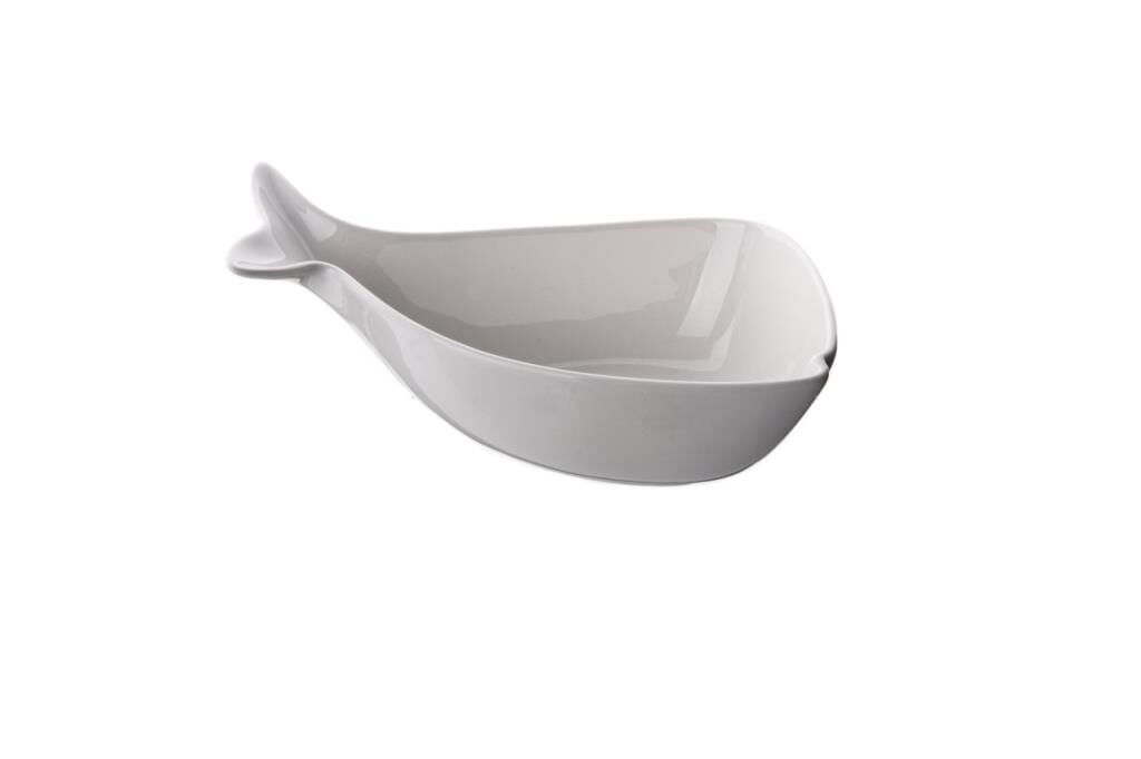 BALIK BEYAZ SALATA TABAK 26cm