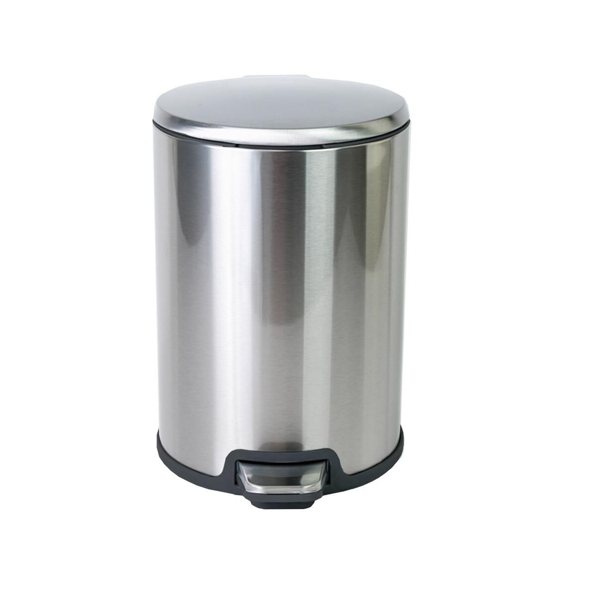 CİGO INOX PEDALLI ÇÖP KOVASI 12LT