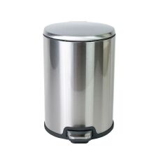 CİGO INOX PEDALLI ÇÖP KOVASI 12LT