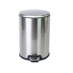 CİGO INOX PEDALLI ÇÖP KOVASI 12LT