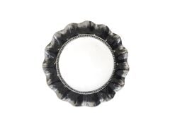 SİYAH GÜMÜŞ AVANGARDE SUNUM TABAK 33CM