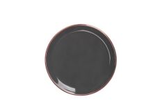 SOLID ANTRASİT ROSEGOLD 6'LI PASTA TABAK 20CM
