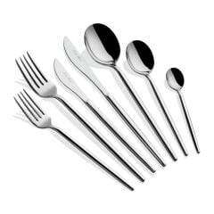 ALMERİA SADE 6 KİŞİLİK 42 PARÇA ÇATAL KAŞIK BIÇAK SETİ